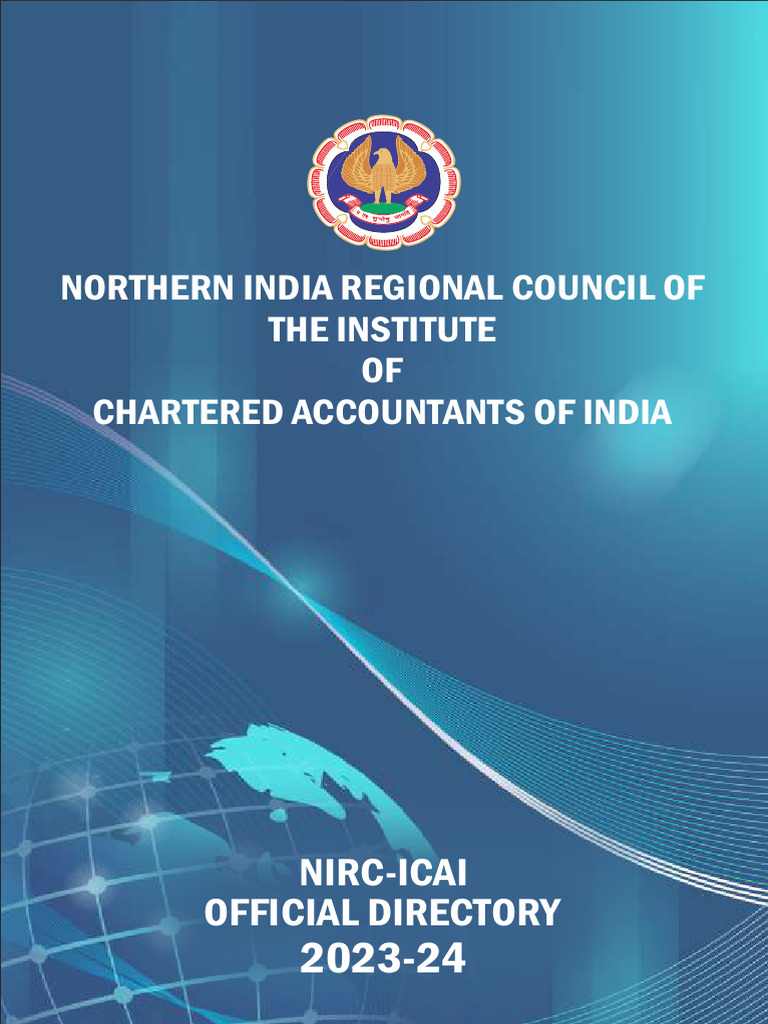 NIRC ICAI Official Directory 2023-24 | PDF | Government Of India