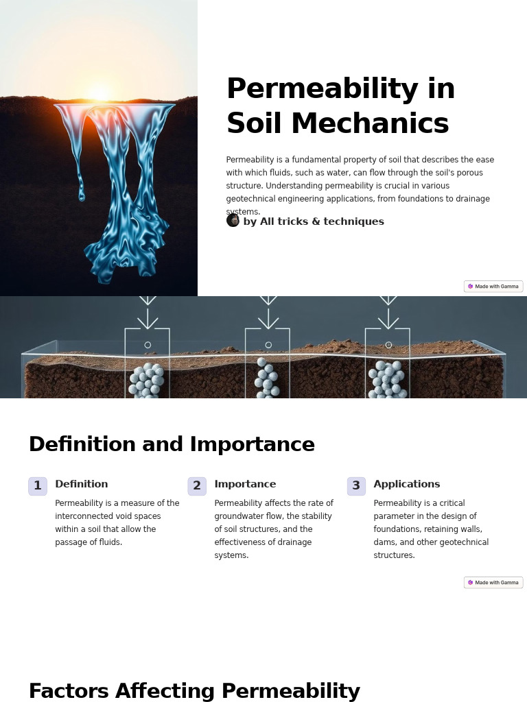 Understanding Soil Permeability | PDF | Permeability (Earth Sciences ...