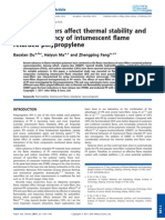 How Nano-fillers Affect Thermal Stability and Flame Retardancy of In Tumescent Flame Retarded Polypropylene