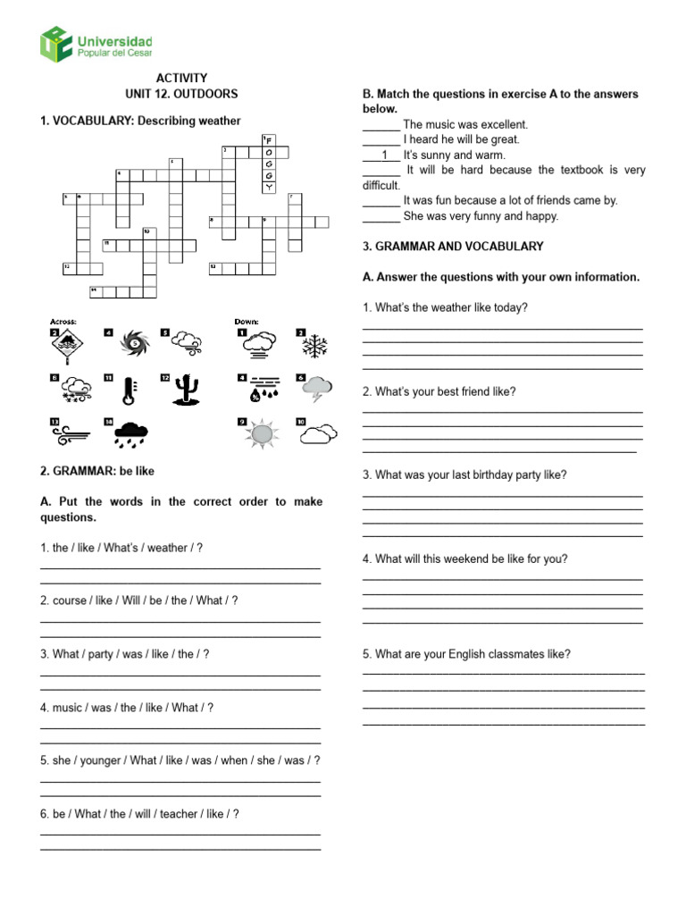 ACTIVITY UNIT 12 | PDF | Linguistics