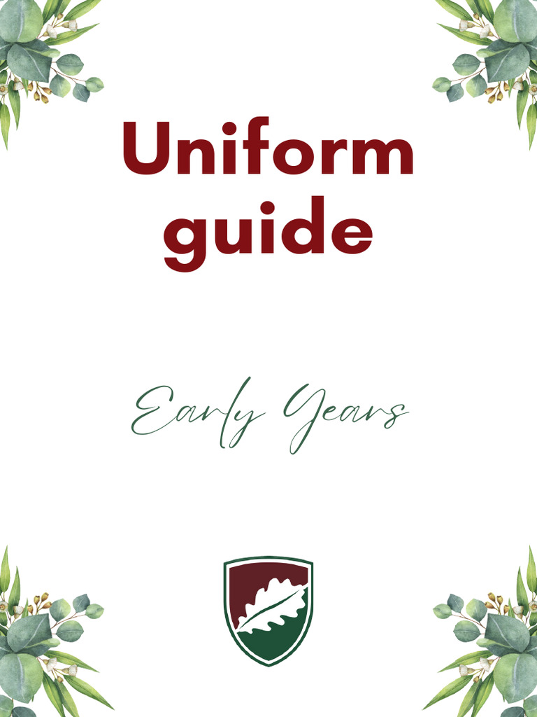 Dallington School Uniform Guide | PDF | Clothing | Dress Codes