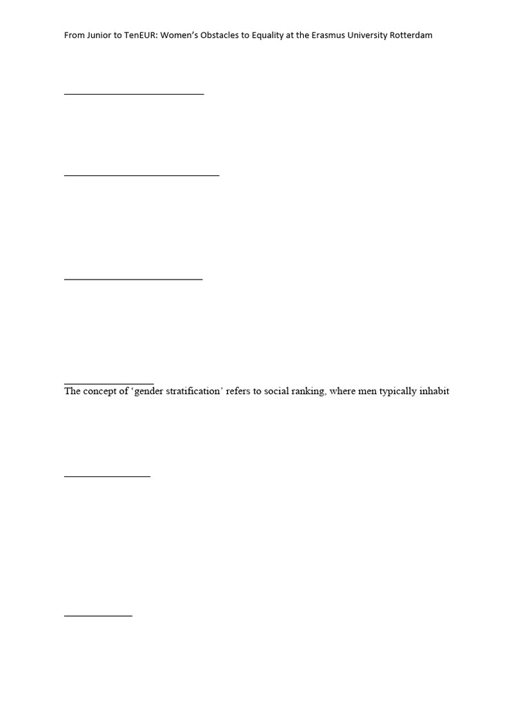 Appendix A Interview Guide Pdf Gender Studies Gender