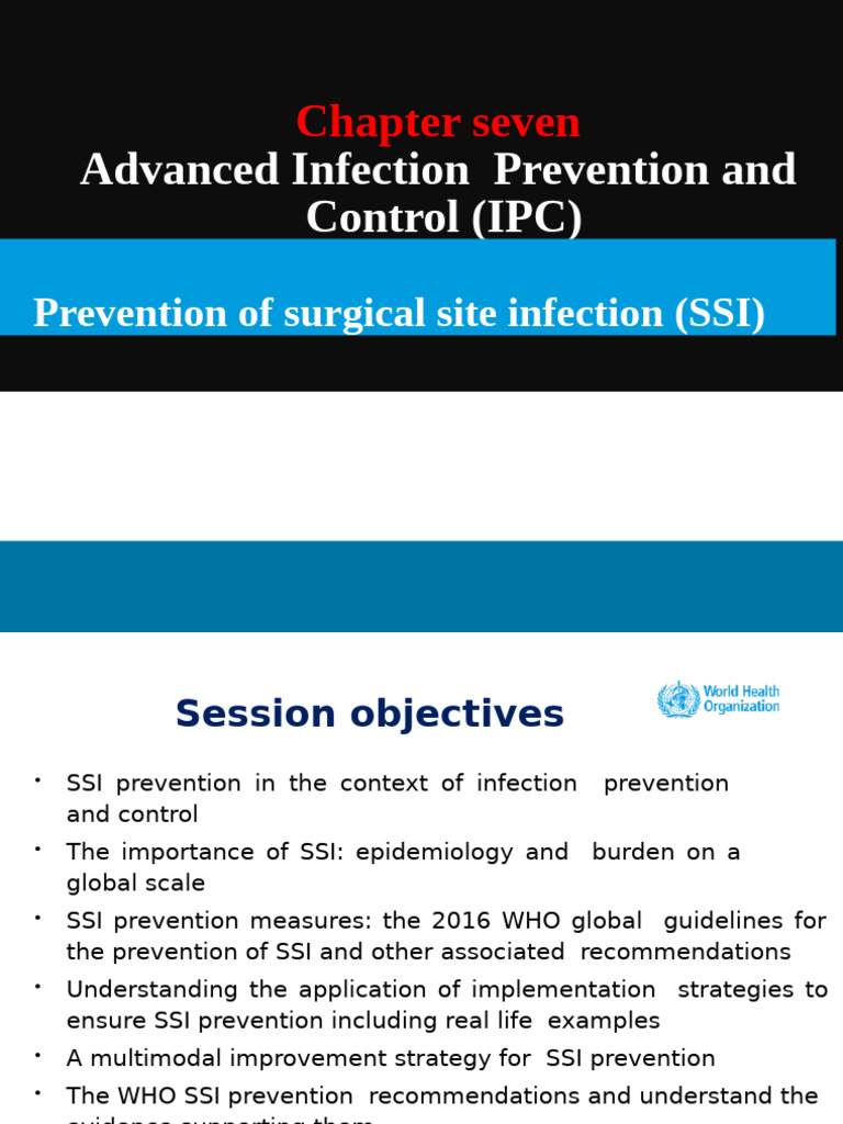 SSI Prevention Strategies and Guidelines | PDF | Surgery | Wound