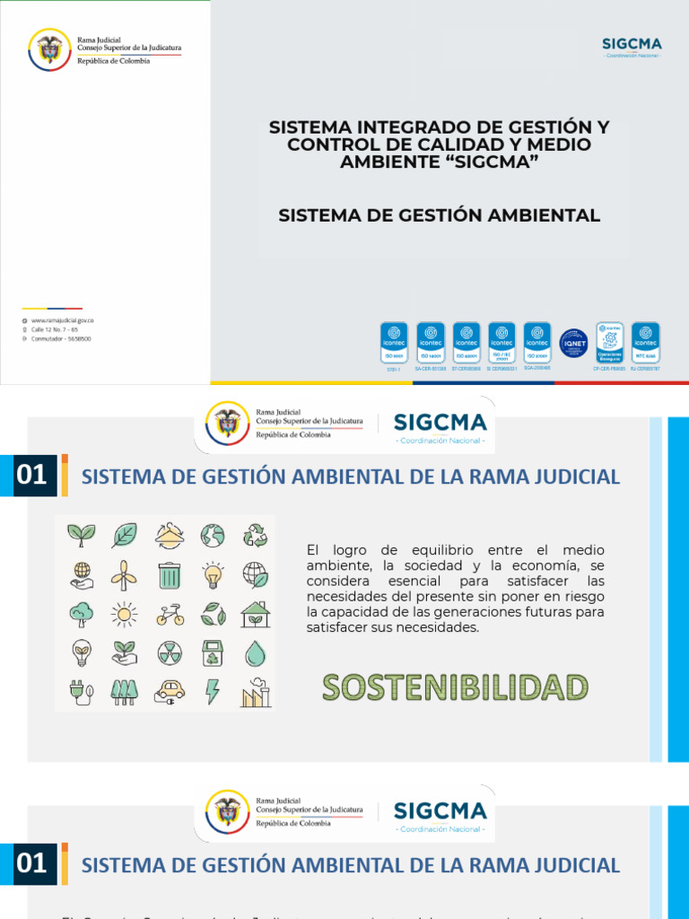 Sistema de Gestion Ambiental CSJ | PDF | Entorno natural | Sustentabilidad
