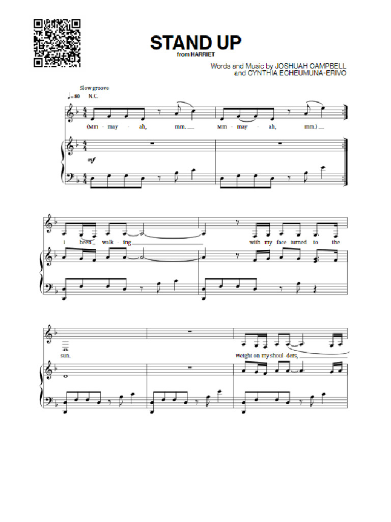 Stand Up Pdf
