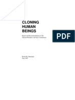 Cloning Human Beings