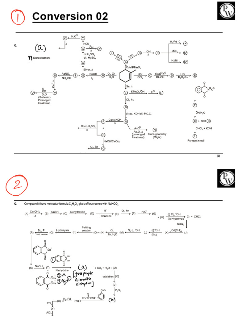 Conversion 02 Question Notes Varun JEE Advanced 2024 PDF