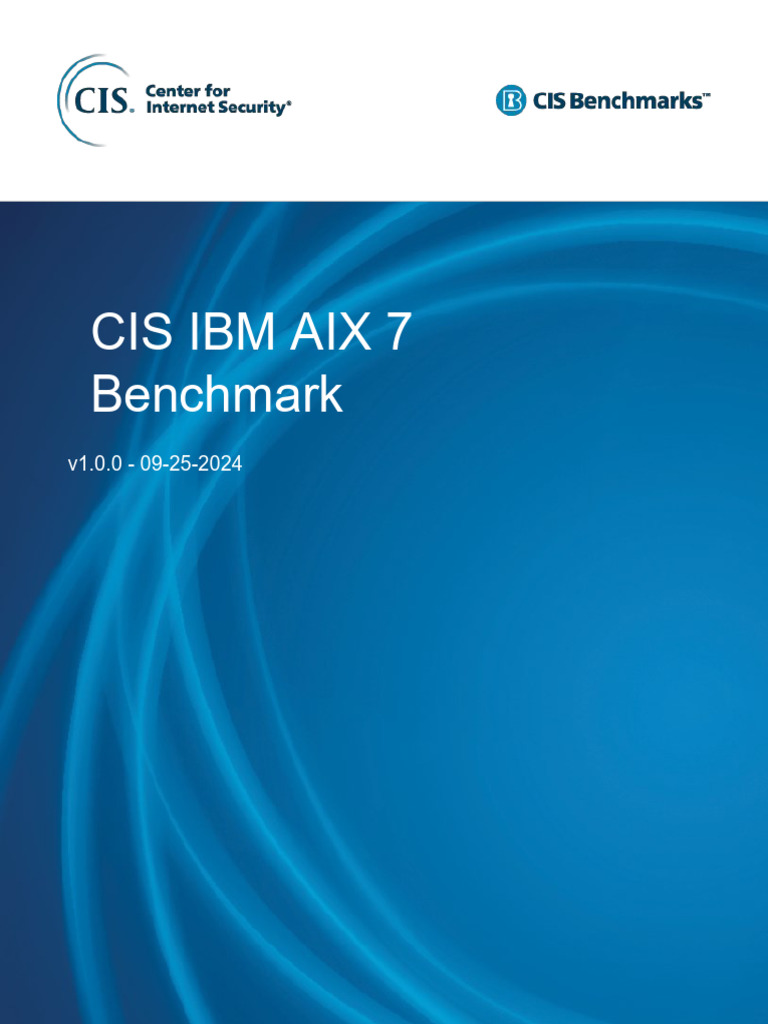 CIS IBM AIX 7 Benchmark v1.0.0 | PDF | Software | System Software