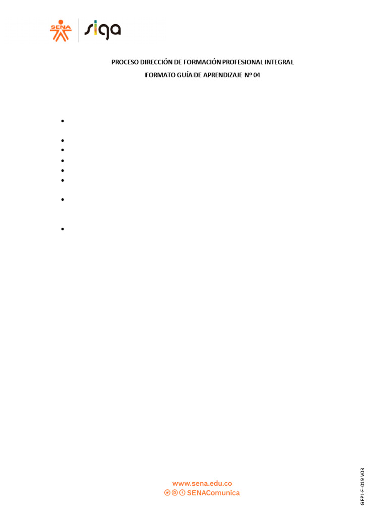 Guía de Aprendizaje para Instructores SENA | PDF | Aprendizaje