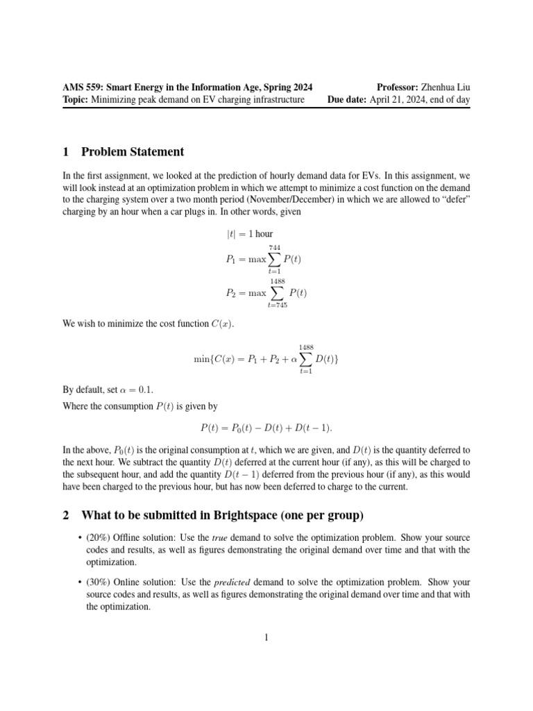Assigment 2 | PDF | Mathematical Optimization