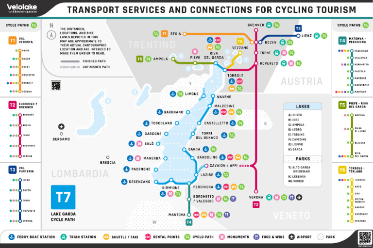Lago Di Garda Bike Map Info | PDF