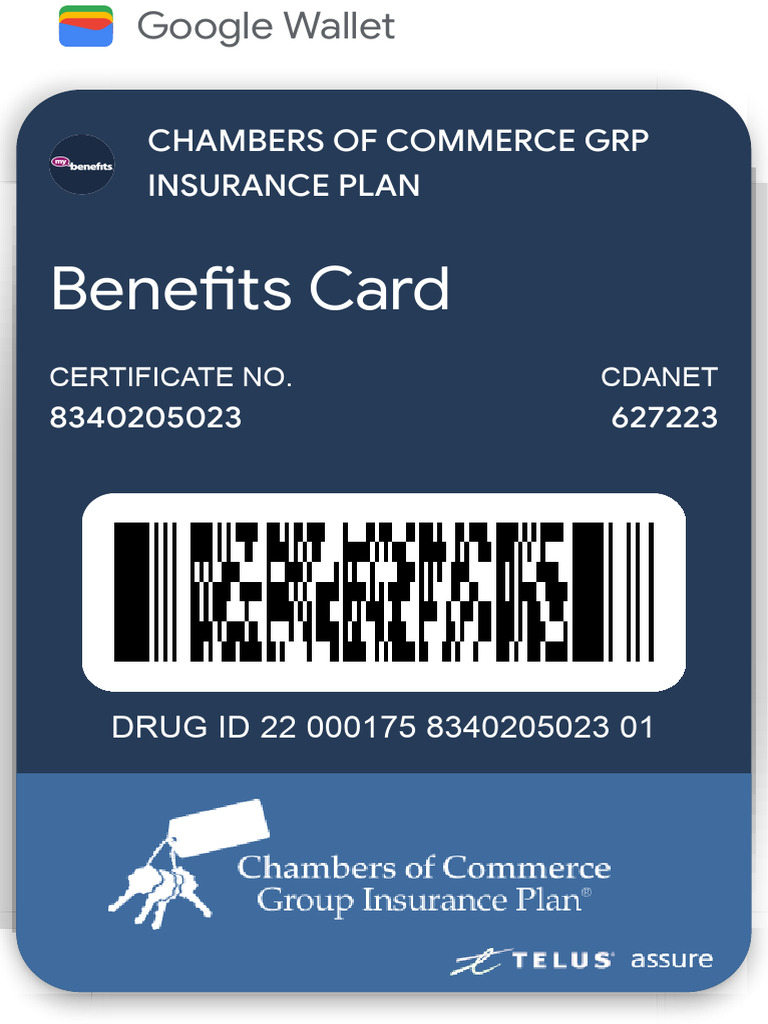 Google Wallet Insurance Card Info | PDF | Business | Finance & Money ...