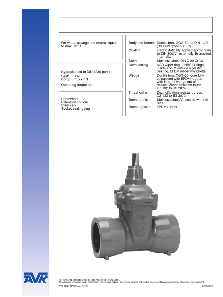 33-00 ES DI | PDF | Pipe (Fluid Conveyance) | Valve
