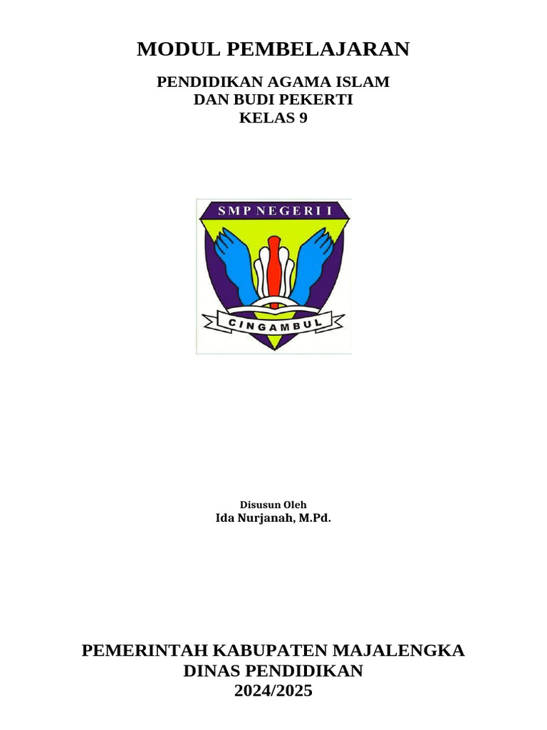 Modul Pembelajaran Pai Pdf