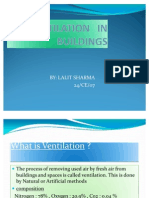 Ventilation in Buildings