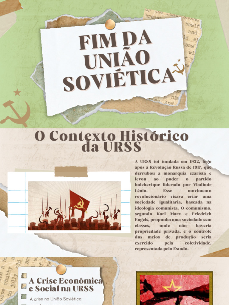 Fim da União Soviética: Resumo Histórico | PDF | União Soviética ...