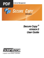 Secure Copy 5 5 User Guide