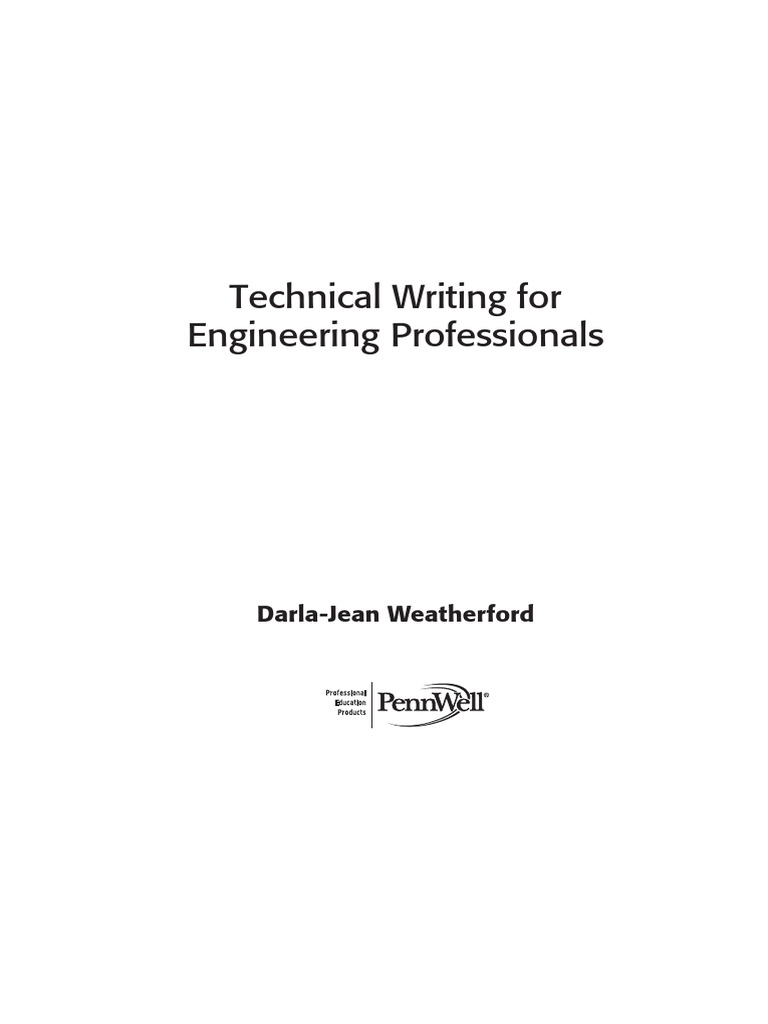 TECHNICAL WRITING FOR ENGINEERING PROFESSIONALS visual data 2