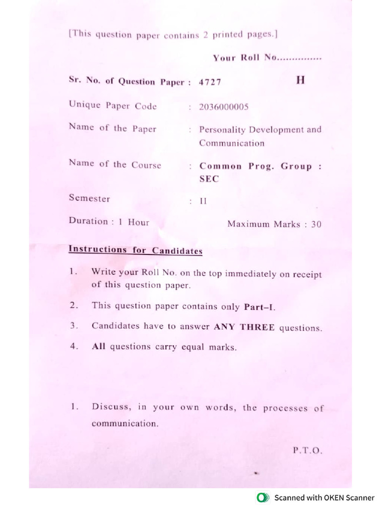 Presonaty Development Paper | PDF