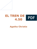 Agatha Christie - El Tren de Las 4-50
