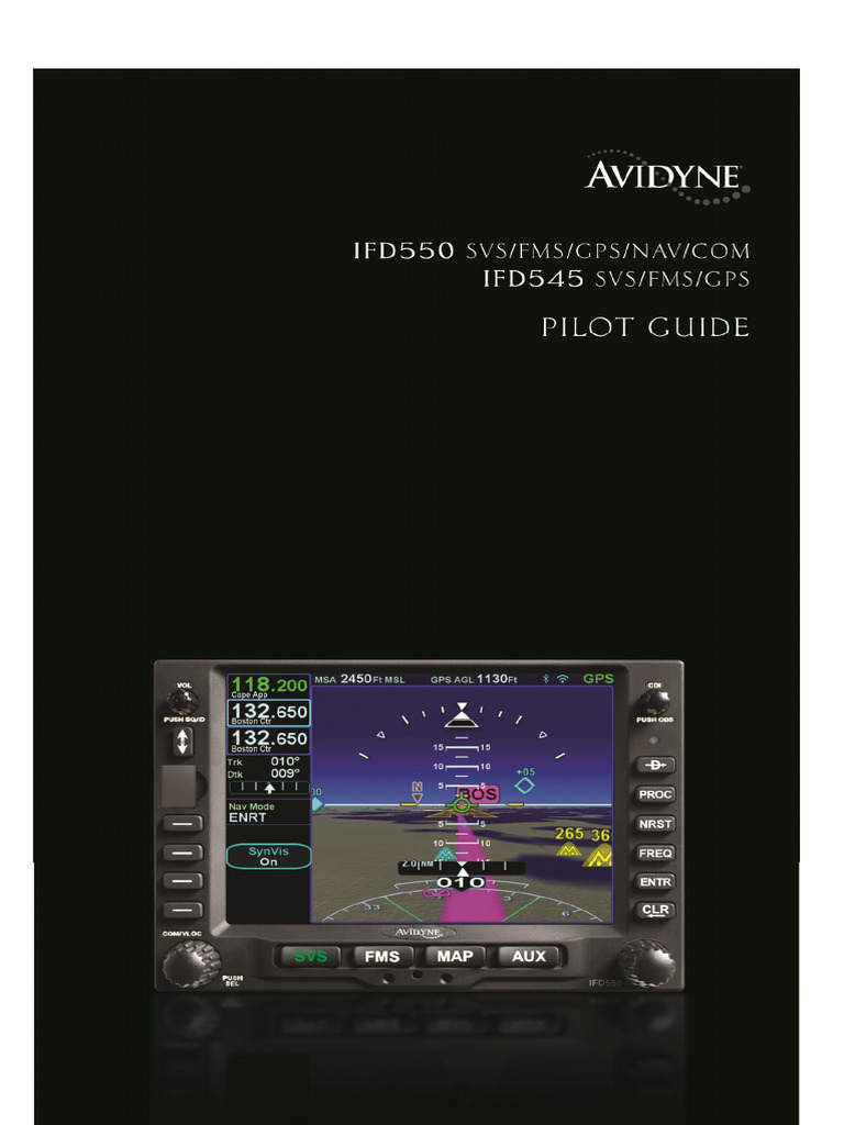 600-00317-000 Rev0 - IFD545, 550 Pilot Guide | PDF | Computer Keyboard ...