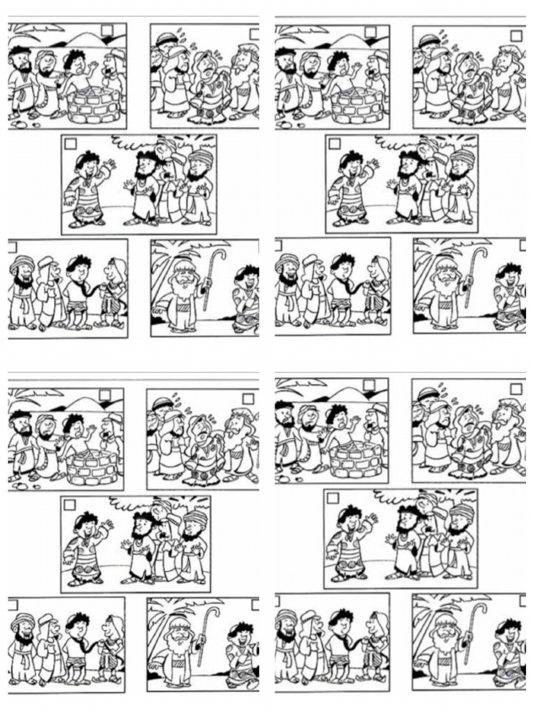 Actividades de Jose y La Túnica de Colores | PDF