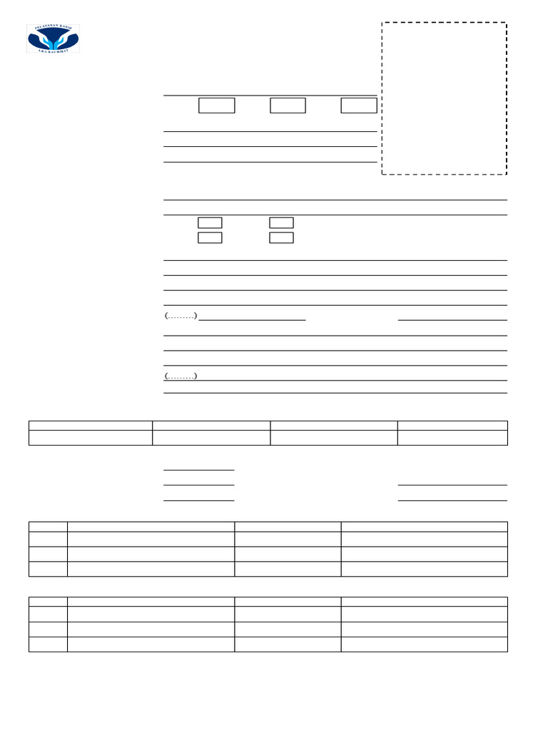 Form Permohonan Beasiswa Perorangan D3-S1 | PDF
