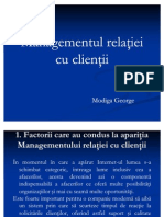 Managementul Relatiilor Cu Clientii