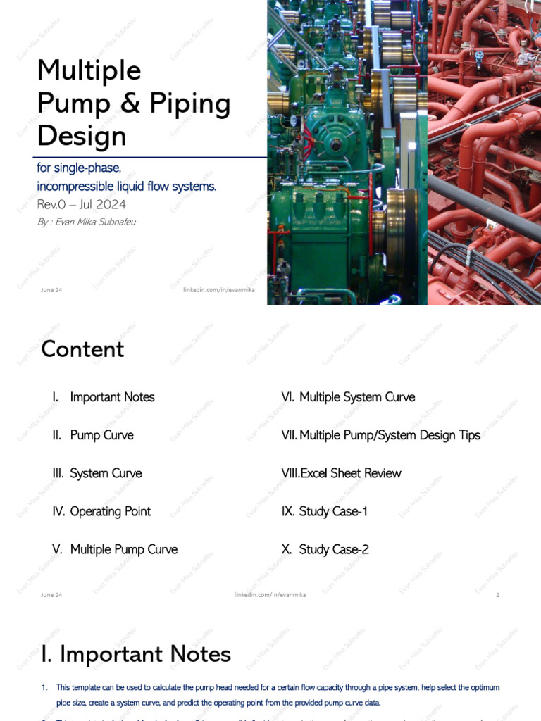 Parallel Pump Piping Design Guide | PDF | Pump | Fluid Dynamics