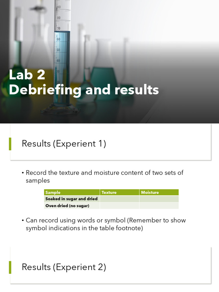 BIOL 2101 Lab 2 Debriefing | PDF