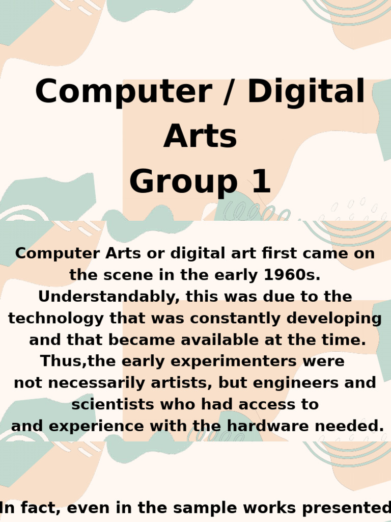 Computer Arts | PDF | Computer Art | Computer Graphics