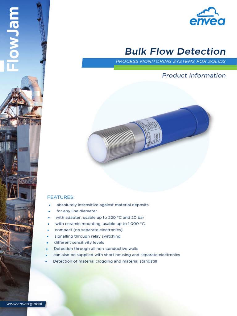 FlowJam PI EN 2024-05-27 | PDF | Relay | Flow Measurement
