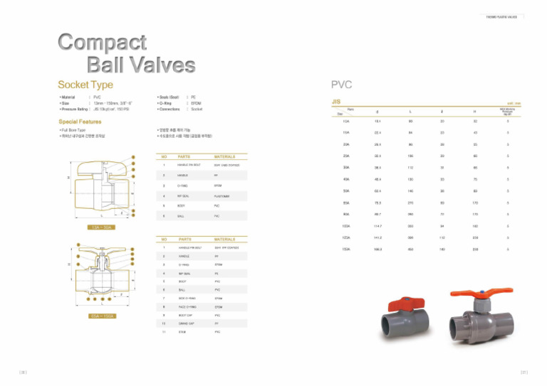 아성 - Compacted PVC valve | PDF