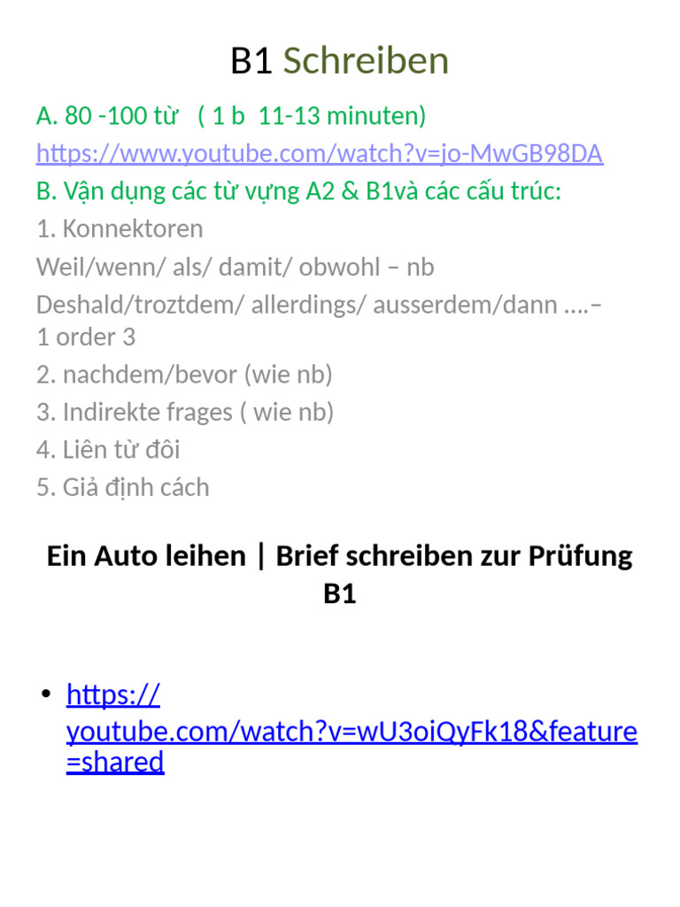 B1 Schreiben Pdf