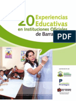20 Experiencias Educativas en Instituciones Oficiales de Barranquilla