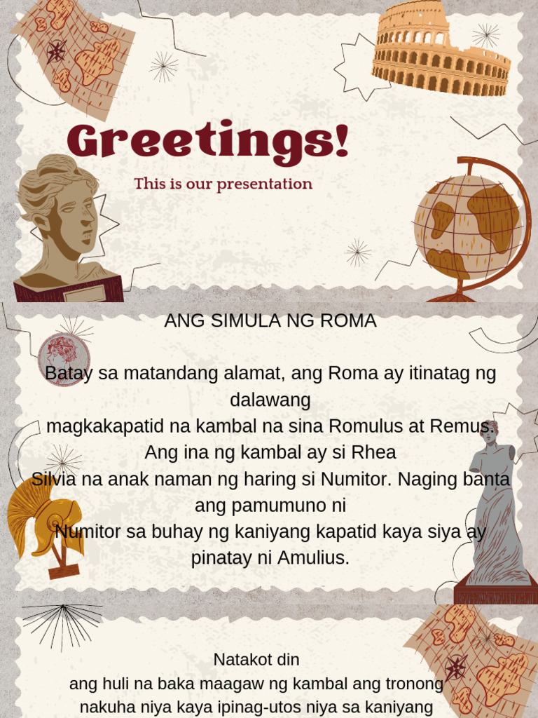 Ang Simula NG Roma - 20241010 - 192447 - 0000 | PDF