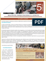 Boletín del Parque Nacional El Leoncito n.-5.2011