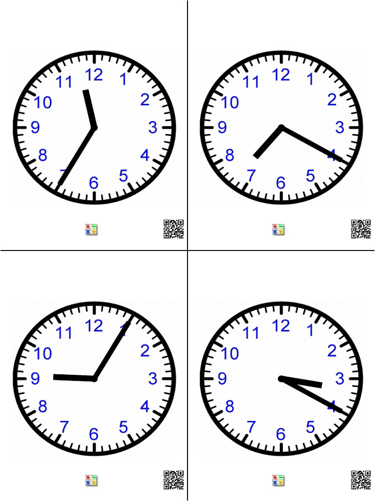 Flash Telling Time | PDF