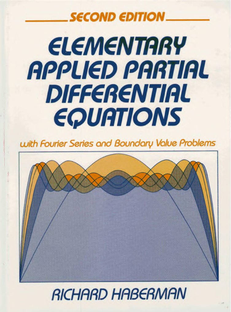 Haberman - Elementary Applied Partial Differential Equations With Fourier Series and Boundary ...