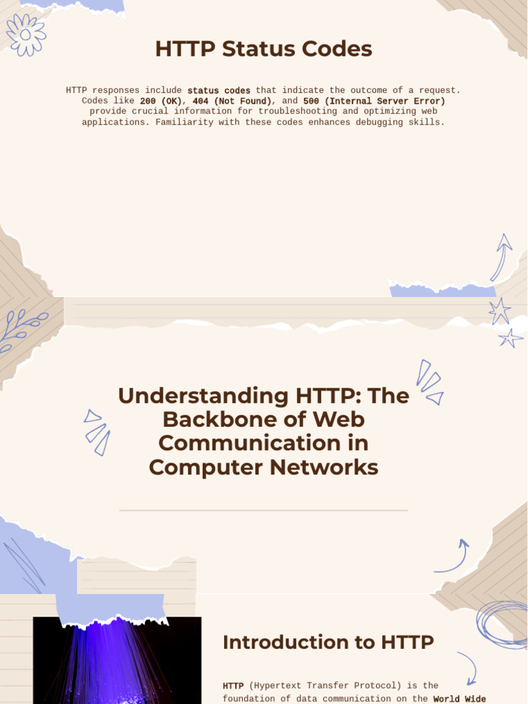 Slidesgo Understanding HTTP The Backbone of Web Communication in ...