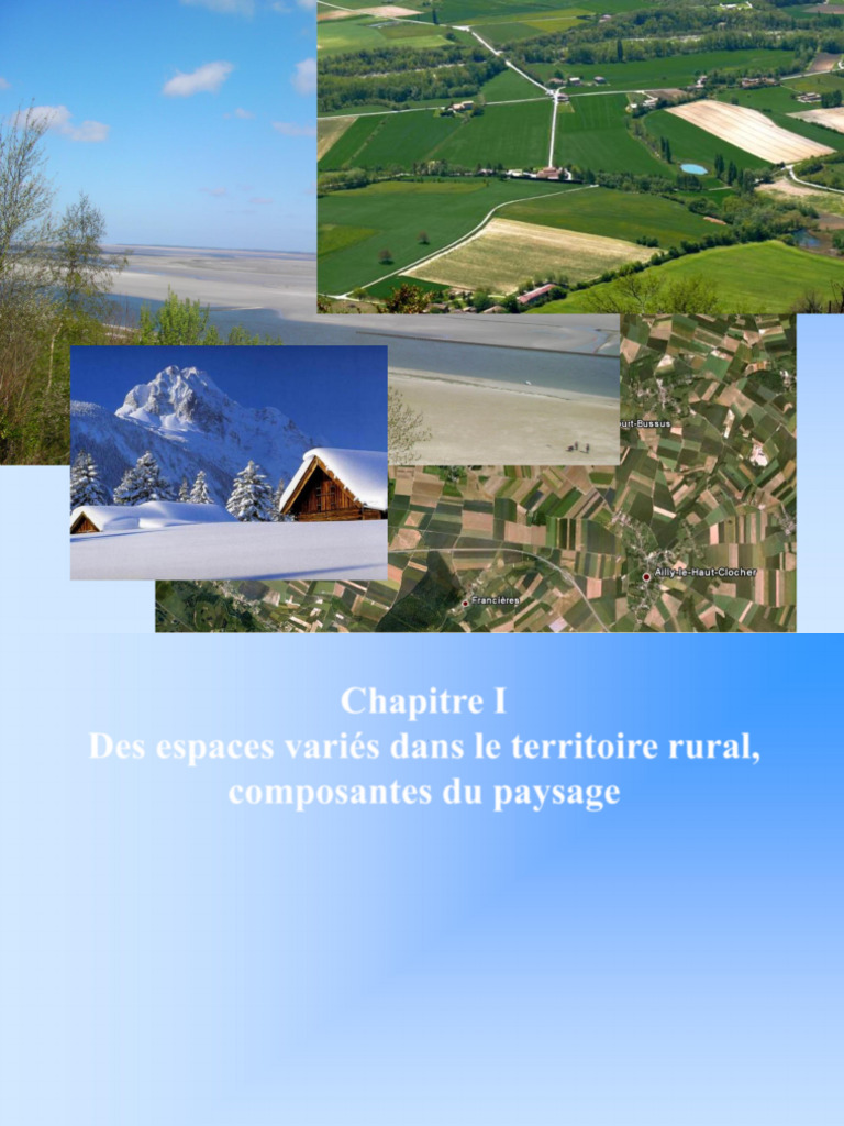 Analyse des territoires ruraux et écologiques | PDF | Sol (pédologie ...