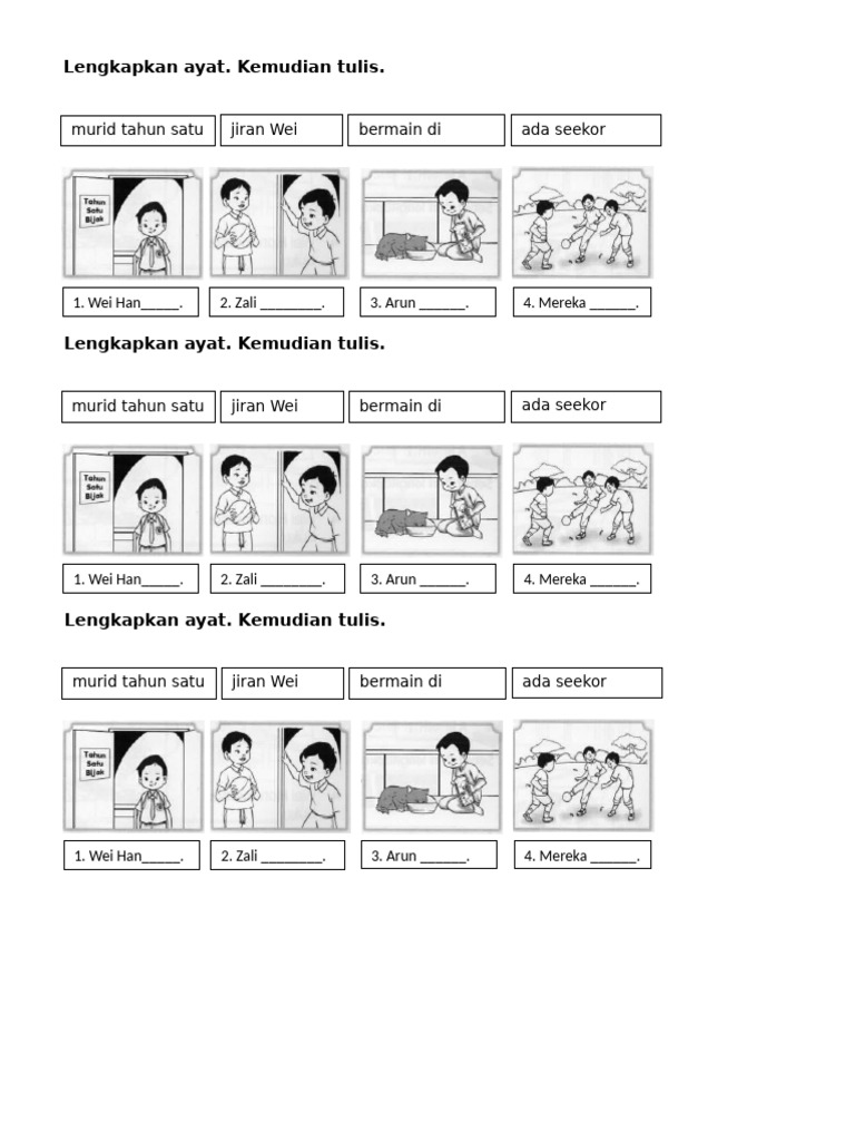 Bina ayat simple 2 pdf seni disiplin bahasa