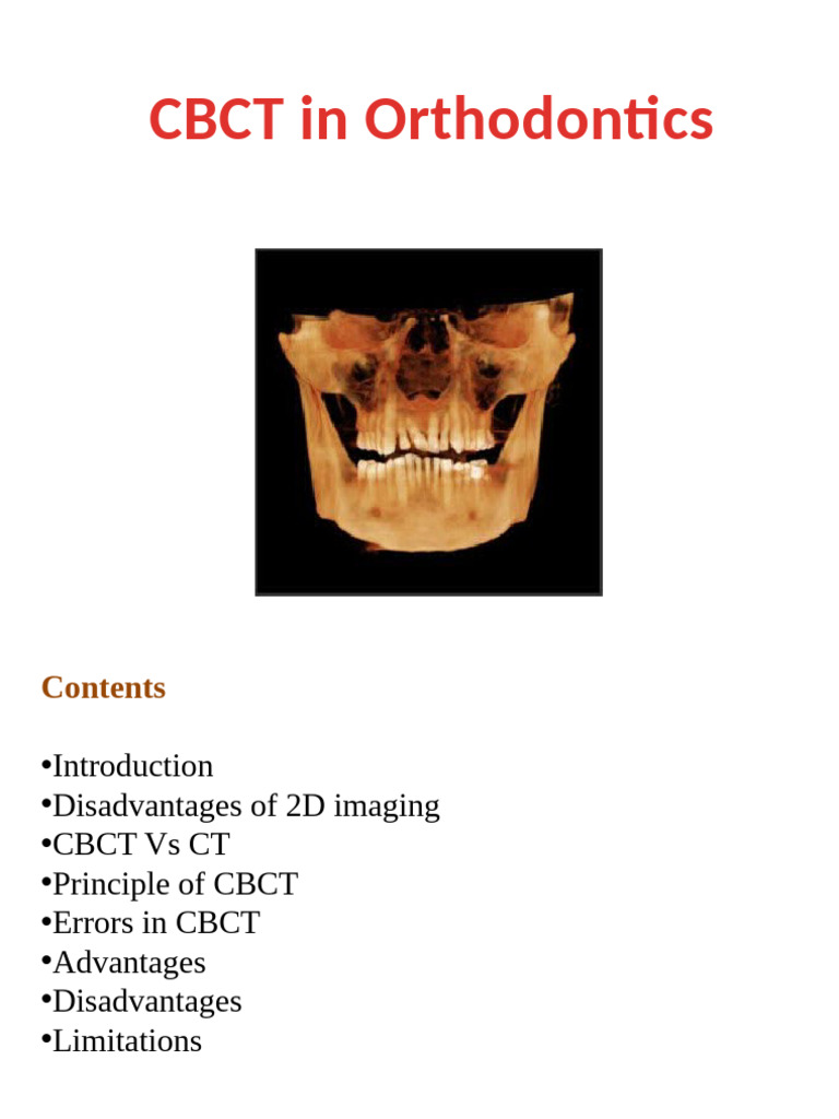 CBCT | PDF | Ct Scan | Multidimensional Signal Processing
