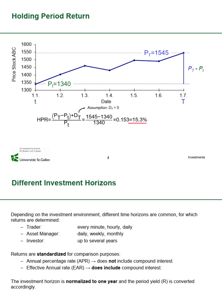 Understanding Investment Returns and Risks | PDF | Standard Deviation ...