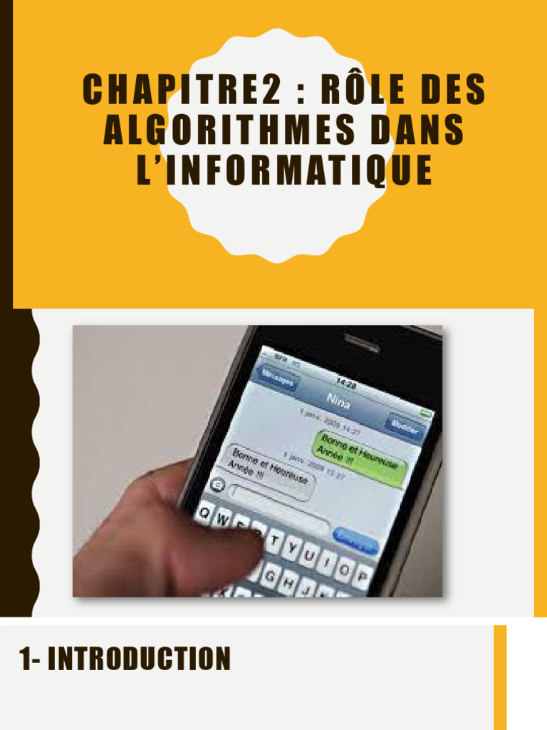 Rôle des algorithmes en informatique | PDF | Programme informatique ...