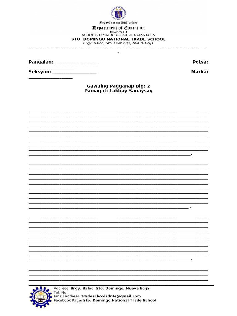 Custom Student Paper