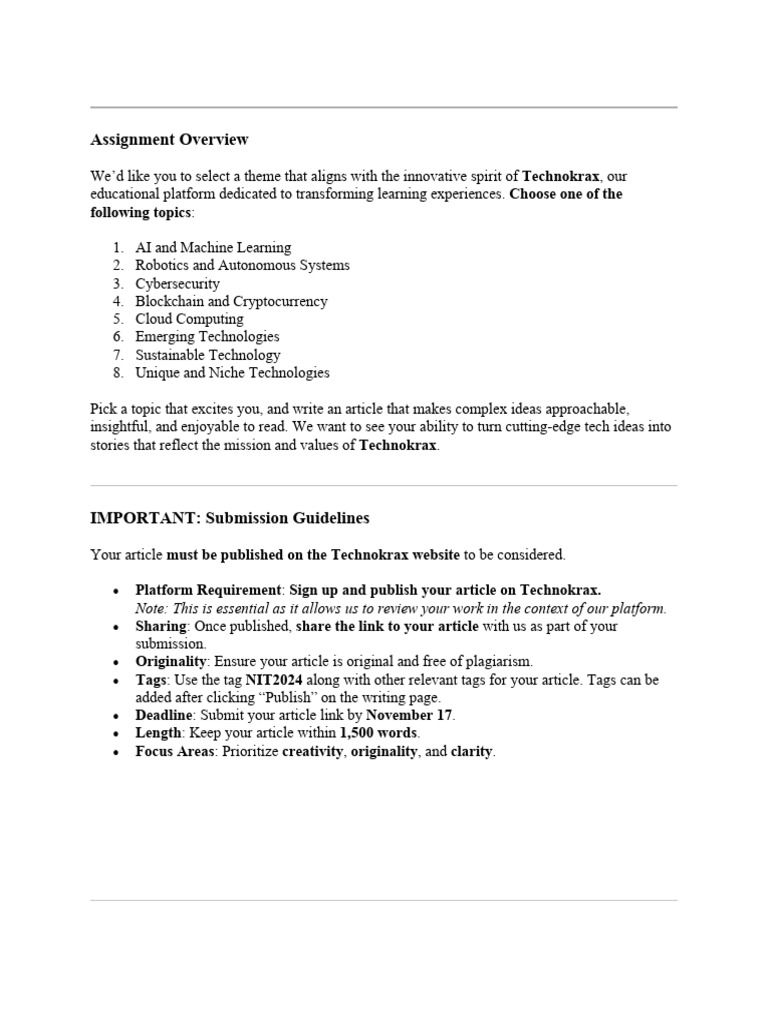 Assignment COntent Writing | PDF | Business | Art