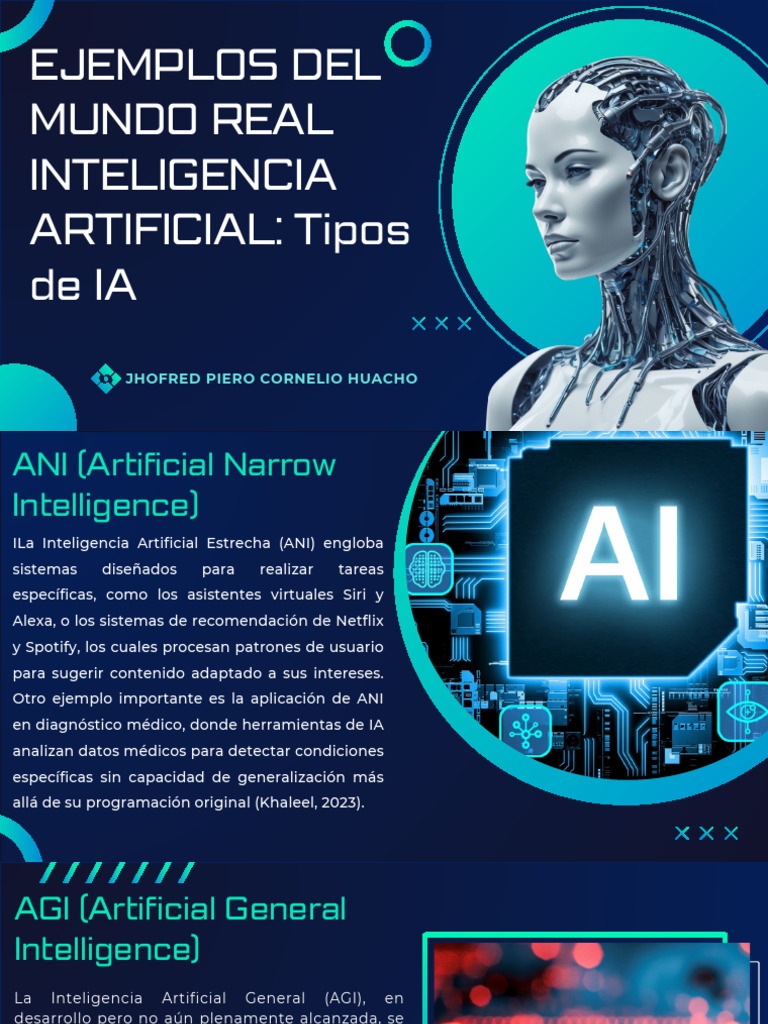 Tipos de Inteligencia Artificial Explicados | PDF | Juegos y ...