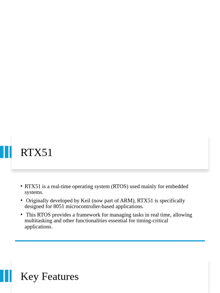 RTX51 RTOS for 8051 Microcontrollers | PDF | Computers