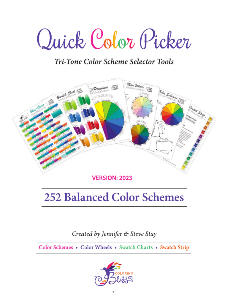 Outil de sélection de couleurs PDF | PDF